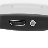 USB Rechargeable Touch Sensor Electric Windproof Cigarette Lighter Electricity Display (Black)