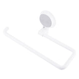 Adhesive Paper Towel Holder Bathroom Kitchen Roll Rack Storage Holder Roll Paper Rack - Front View