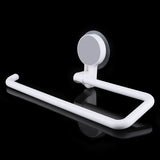 Adhesive Paper Towel Holder Bathroom Kitchen Roll Rack Storage Holder Roll Paper Rack - Low Angle
