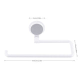 Adhesive Paper Towel Holder Bathroom Kitchen Roll Rack Storage Holder Roll Paper Rack