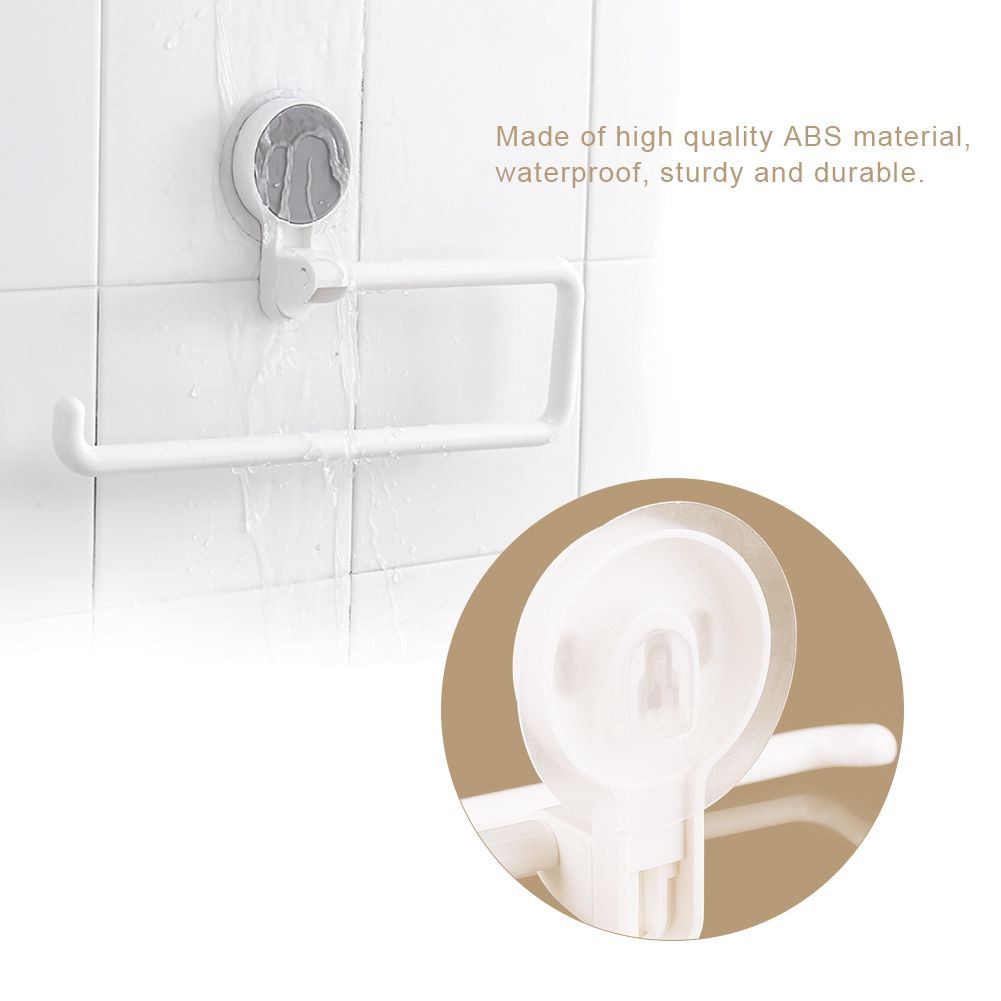 Adhesive Paper Towel Holder Bathroom Kitchen Roll Rack Storage Holder Roll Paper Rack
