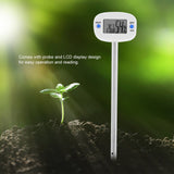 TA290 Digital Soil Hygrometer Moisture Meter Temperature Humidity Tester with Probe - Top-Down View