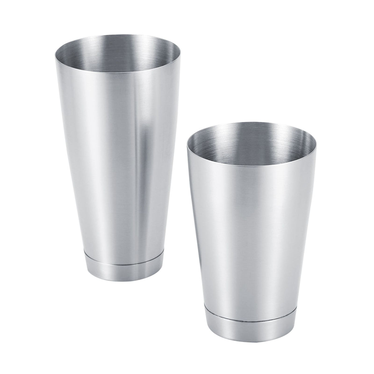 Stainless Steel Sturdy Durable Cocktail Cup Shaker Bar Home Kitchen Tool(Silver)