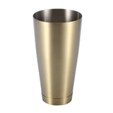 Stainless Steel Sturdy Durable Cocktail Cup Shaker Bar Home Kitchen Tool(Titanium Golden)