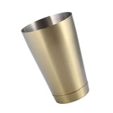 Stainless Steel Sturdy Durable Cocktail Cup Shaker Bar Home Kitchen Tool(Titanium Golden) - Extra Image