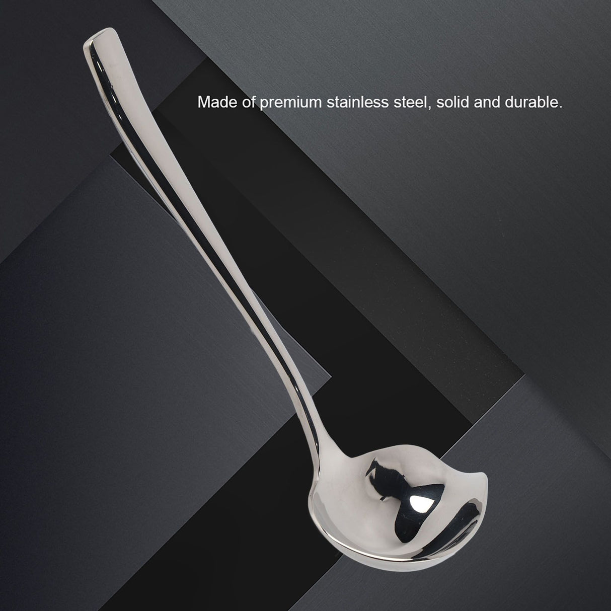 Stainless Steel Sauce Drizzle Spoon with Spout Sugar Spoon Cooking Utensil Tool