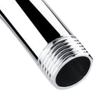 Bathroom Accessory 8inch 201 Stainless Steel High Rise S-Curved Shower Extension Arm - Extra Image