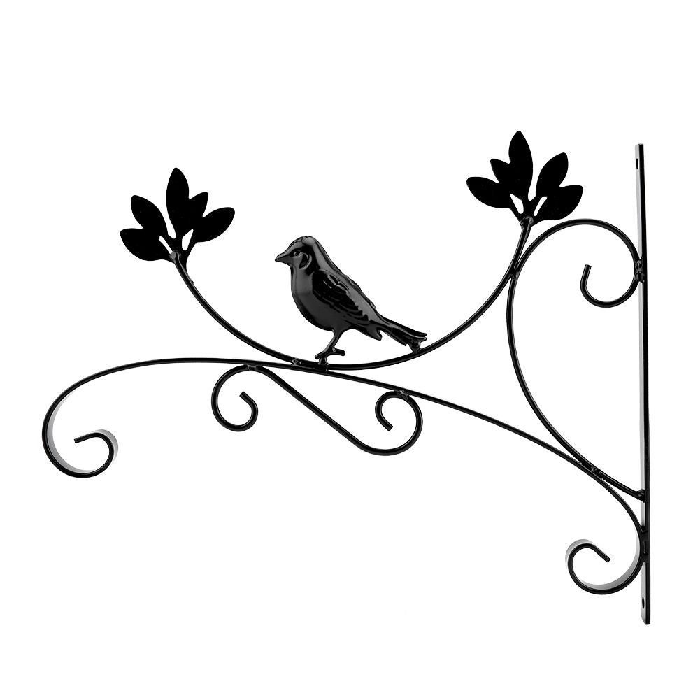 Iron Wall Hanging Bracket Plant Hanger Flower Pot Hook for Home Garden Decor