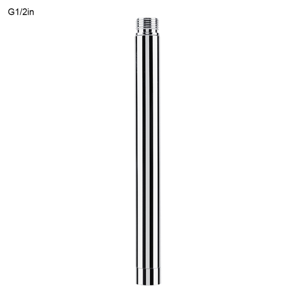 Bathroom Accessory 8inch Round 201 Stainless Steel Shower Extension Tube With Chrome Plating