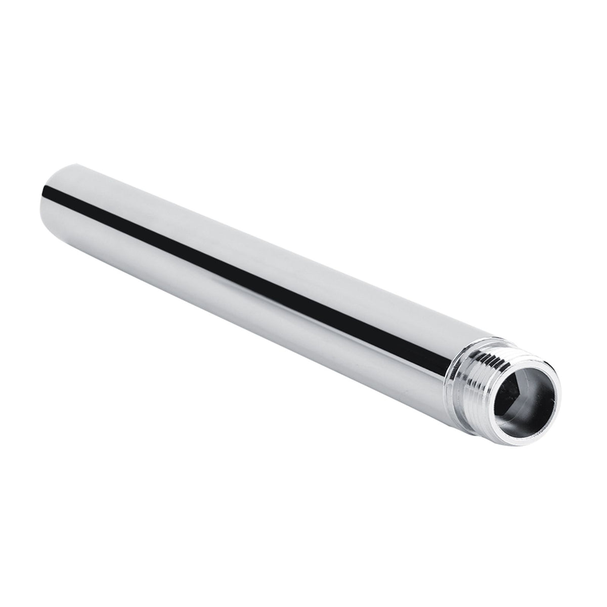 Bathroom Accessory 8inch Round 201 Stainless Steel Shower Extension Tube With Chrome Plating