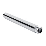 Bathroom Accessory 8inch Round 201 Stainless Steel Shower Extension Tube With Chrome Plating - Side View