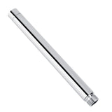 Bathroom Accessory 8inch Round 201 Stainless Steel Shower Extension Tube With Chrome Plating - Rear View