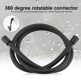 Kink Free Shower Hose 60 Inches for Hand Held Showerhead Shower Hose Replacement - Low Angle