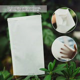 100 PCS Garden Pollination Parchment Bags Mosquito Bug Net Protective Bags for Plant Flower - Rear View