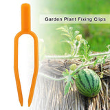100Pcs Garden Plant Fixing Clips Resusable Stolon Melon Vines Securing Fixer Tool