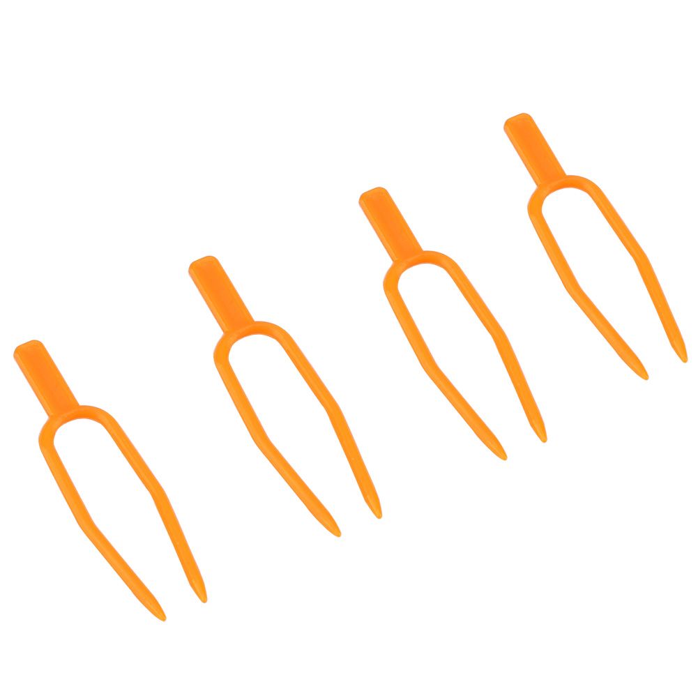 100Pcs Garden Plant Fixing Clips Resusable Stolon Melon Vines Securing Fixer Tool