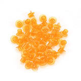 50pcs Beekeeping Queen Rearing Cell Cups Bee Keeper Equipment Tool Apiculture Supply Orange