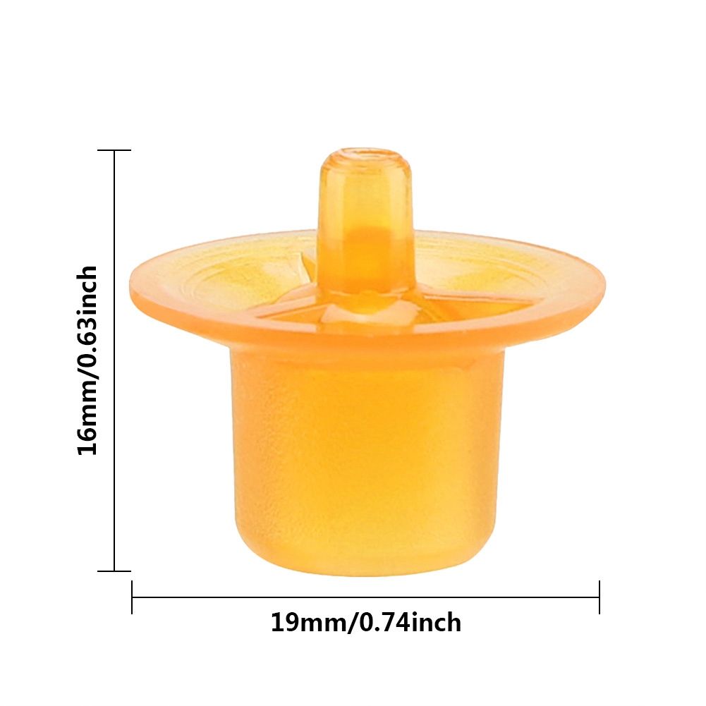 50pcs Beekeeping Queen Rearing Cell Cups Bee Keeper Equipment Tool Apiculture Supply Orange