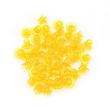 50pcs Beekeeping Queen Rearing Cell Cups Bee Keeper Equipment Tool Apiculture Supply Yellow