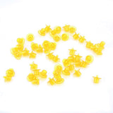 50pcs Beekeeping Queen Rearing Cell Cups Bee Keeper Equipment Tool Apiculture Supply Yellow - Front View