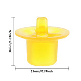 50pcs Beekeeping Queen Rearing Cell Cups Bee Keeper Equipment Tool Apiculture Supply Yellow