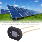 2DU3 Silicon Photodiode Visible Light Detector Silicon Photocell Photoresistor - Front View