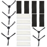 Vacuum Spare Part Side Brush HEPA Filters Tool Kit for ILIFE A6 A4 A4s Robot