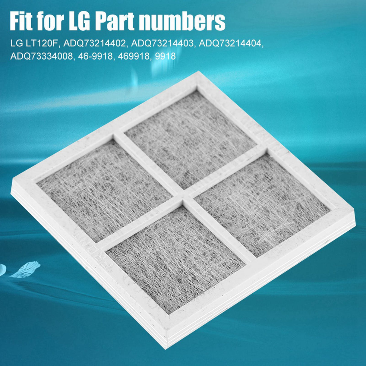 3 Pcs Air Filter Replacement for LG LT120F Elite 469918 Refrigerator Freezer