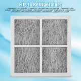 3 Pcs Air Filter Replacement for LG LT120F Elite 469918 Refrigerator Freezer - Extra Image