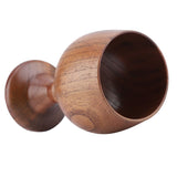 Healthy Wooden Cup Elegant Coffee Wine Grape Drinking Cups Multi functional Wood Mug - Extra Image