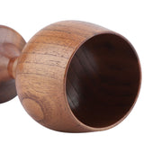 Healthy Wooden Cup Elegant Coffee Wine Grape Drinking Cups Multi functional Wood Mug - Extra Image