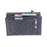 Sofa Arm Rest TV Remote Control Organizer Beside Hanging Storage Bag Pouch for Bedroom