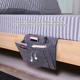 Sofa Arm Rest TV Remote Control Organizer Beside Hanging Storage Bag Pouch for Bedroom