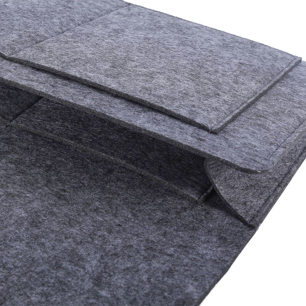 Sofa Arm Rest TV Remote Control Organizer Beside Hanging Storage Bag Pouch for Bedroom