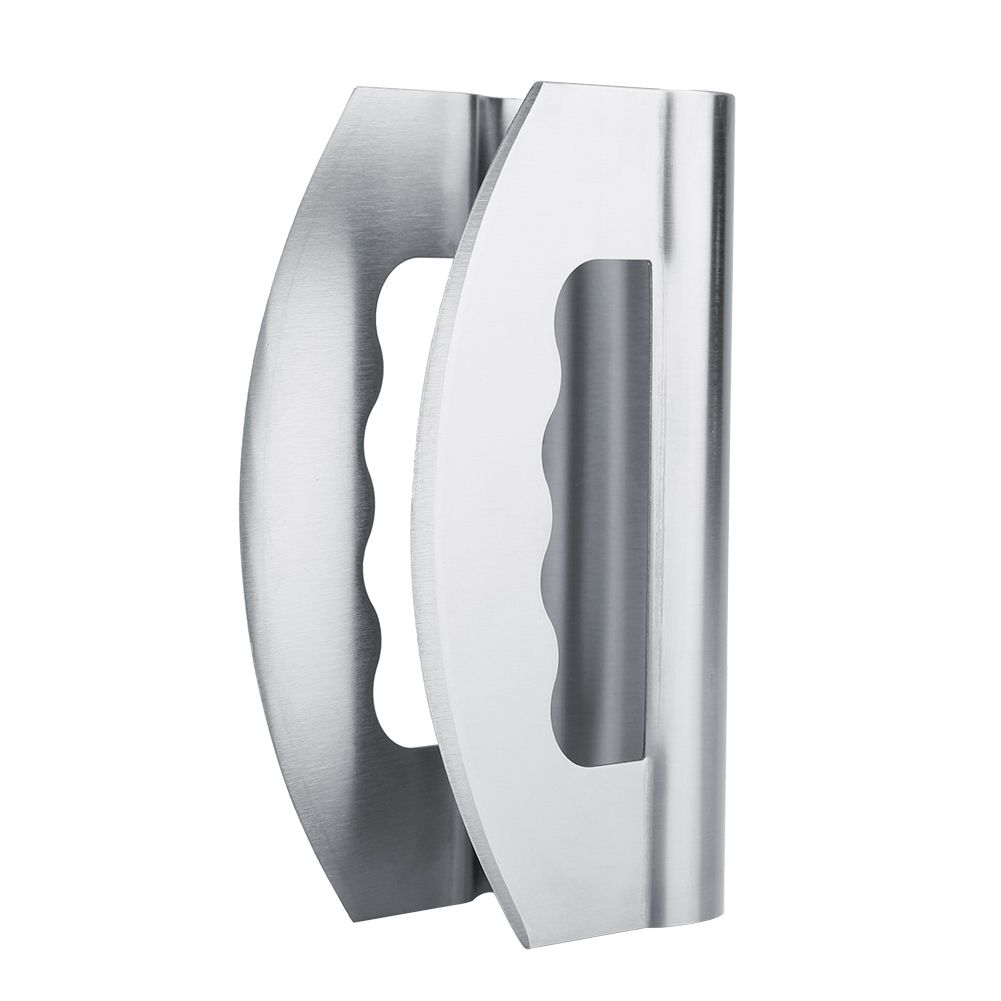Multi use Stainless Steel Fruits Vegetables Food Cutter Double Blades Chopper Slicing Tool