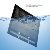 NOn Stick BBQ Bake Bag Heat resistant Mesh Grilling Bag Outdoor Panic Tool (L) - Low Angle