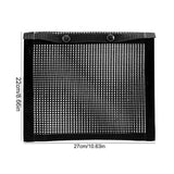 NOn Stick BBQ Bake Bag Heat resistant Mesh Grilling Bag Outdoor Panic Tool (L)