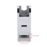 ABS Chromeplated Adjustable Height Shower Slider Bar Rail Head Holder Stand 30*15mm