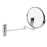 8" Wall Mount Makeup Mirror Double Sided Swivel Mirror 3X Magnifying