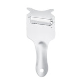 Stainless Steel Truffle Cheese Slicer Adjustable Blade Chocolate Shaver for Kitchen Gadget - Top-Down View