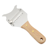 Stainless Steel Truffle Cheese Slicer Adjustable Blade Chocolate Shaver for Kitchen Gadget - Side View