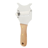 Stainless Steel Truffle Cheese Slicer Adjustable Blade Chocolate Shaver for Kitchen Gadget - Top-Down View