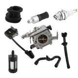 Carburetor Ignition Coil Carb Set for Stihl Walbro 017 018 MS170 MS180 Chainsaw