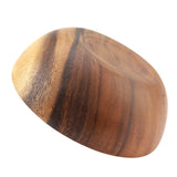 Solid Acacia Wooden Bowl for Salad Soup Rice Hand Made Wooden Bowl Kitchen Utensils (20*7cm) - Extra Image