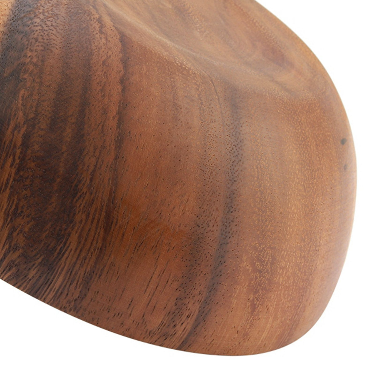 Solid Acacia Wooden Bowl for Salad Soup Rice Hand Made Wooden Bowl Kitchen Utensils (20*7cm)