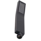 Matte Black Brass Chromeplated Handheld Shower Head Bathroom Sprayer Handshower