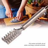 Stainless Steel Handle Fish Scraping Scale Shaver Fish Cleaning Tool