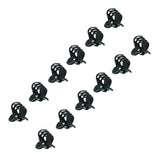 100Pcs Plastic Mini Stalks Flower Garden Tools Stem Clips Grow Upright Orchid - Side View