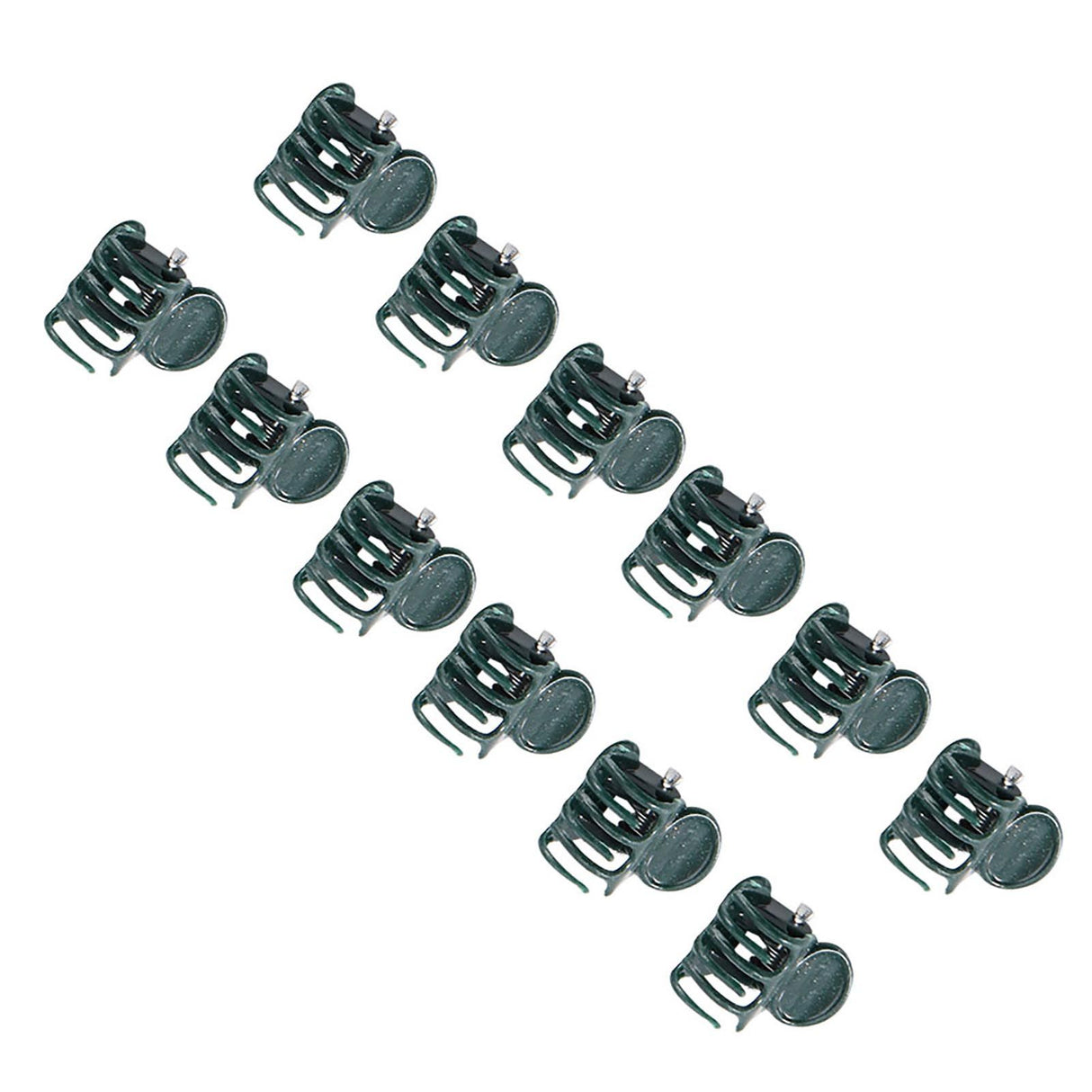 100Pcs Plastic Mini Stalks Flower Garden Tools Stem Clips Grow Upright Orchid