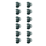 100Pcs Plastic Mini Stalks Flower Garden Tools Stem Clips Grow Upright Orchid